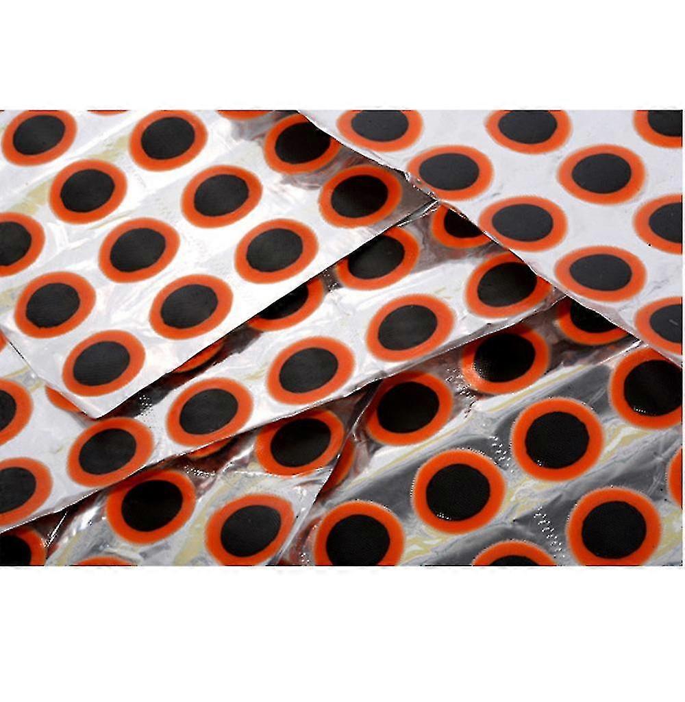 48pcs/sheet Round Rubber Patches For Mtb Bike Tyre Puncture Repairing