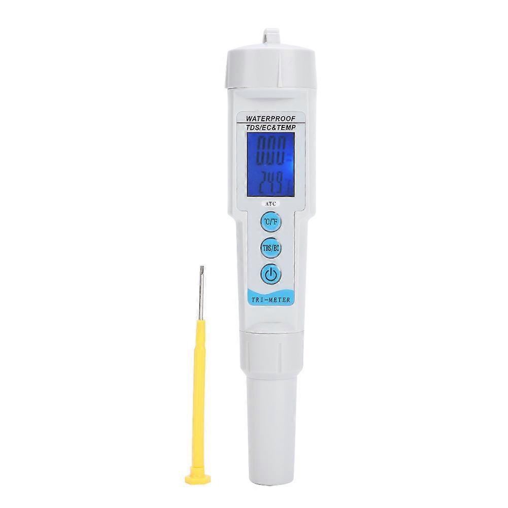 EC TDS TEM Meter Portable Water Quality Tester Automatic Calibration Tester Measuring Tools