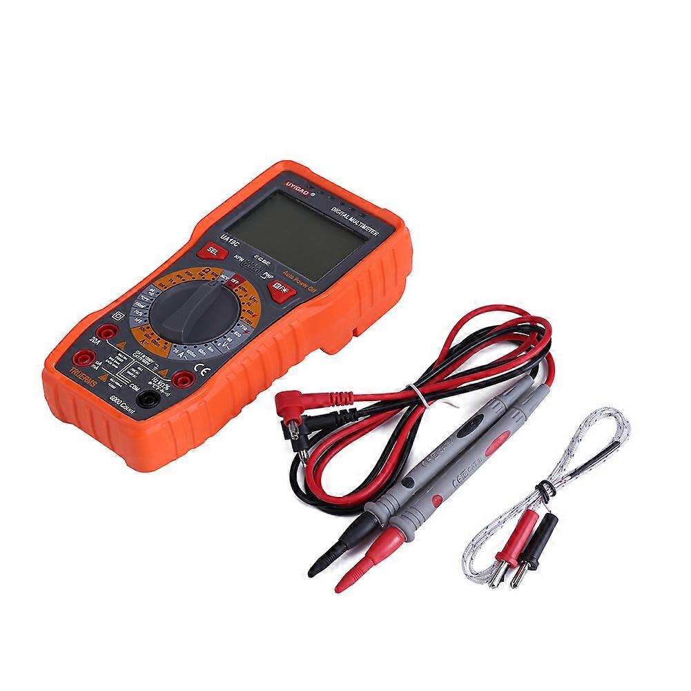 UYIGAO LCD Digital Multimeter Voltmeter Ammeter Resistance Frequency AC DC Capacitance Tester