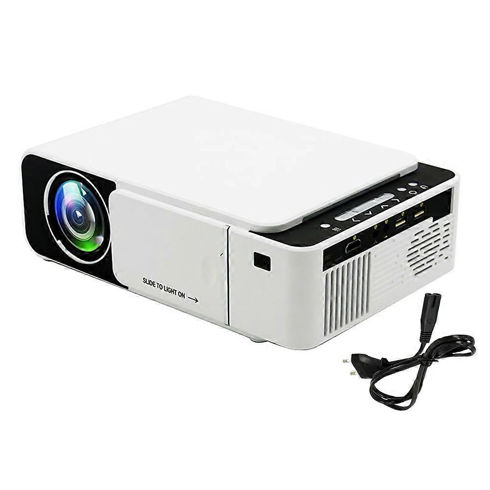 Type B T5 Upgrade HD 1080P LED Video Projector Remote Control Office Home Theatre Device (CE