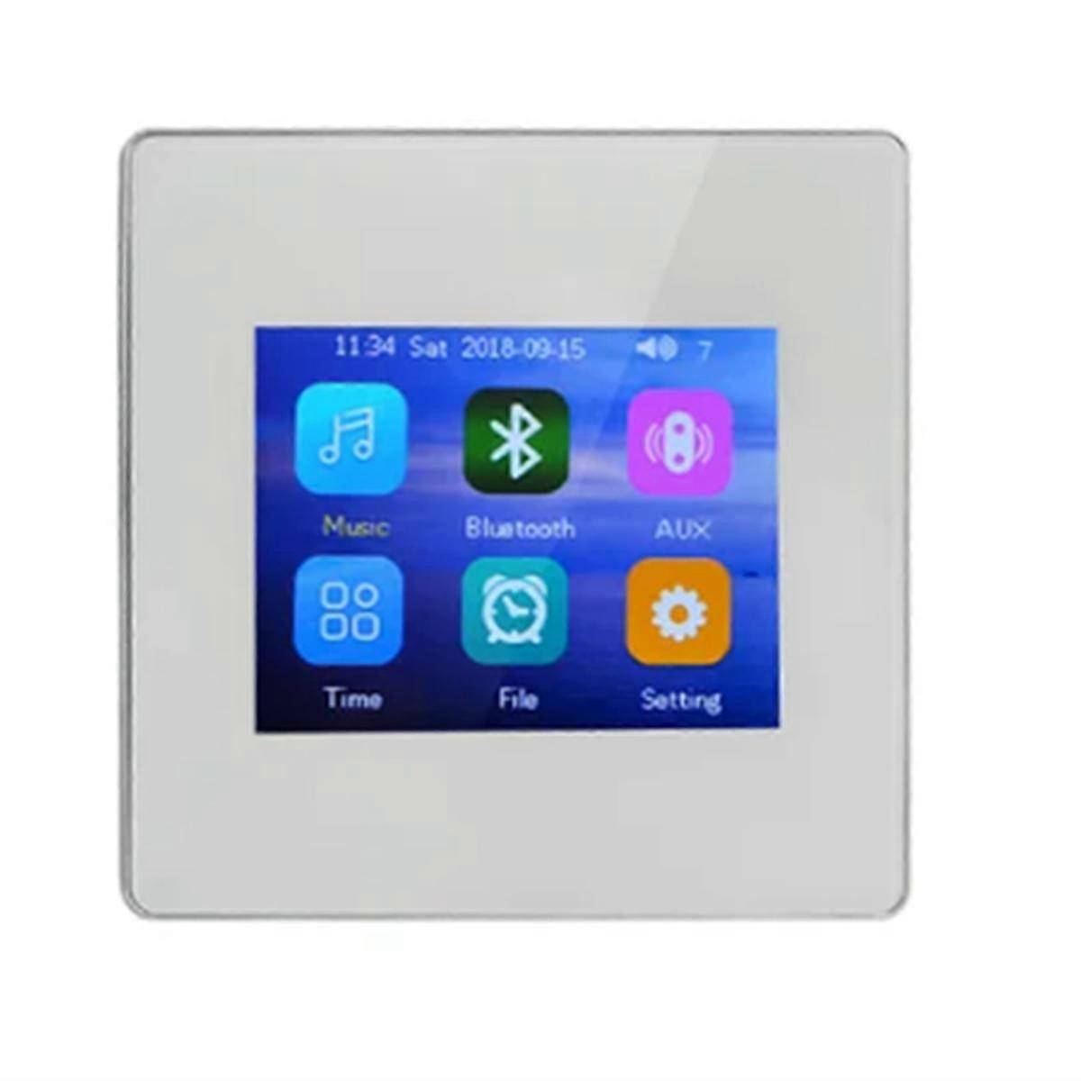 Home Theater Hifi Fidelity Amplifier Built-in Bluetooth 5.0 Module Full Screen Touch Digital Amplif