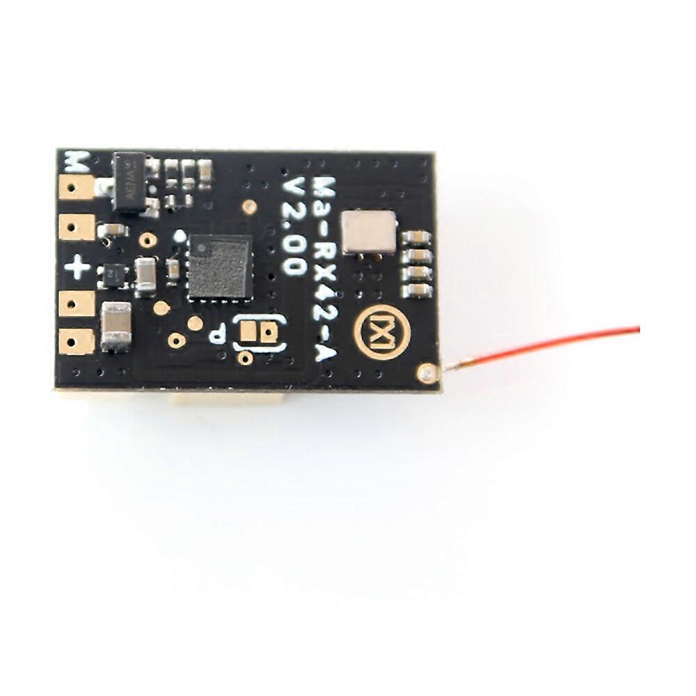 MA-RX42 4CH AFHDS 2A PWM Micro Compatible Receiver Built-in 5A Brushed ESC for Flysky Radio Transmit