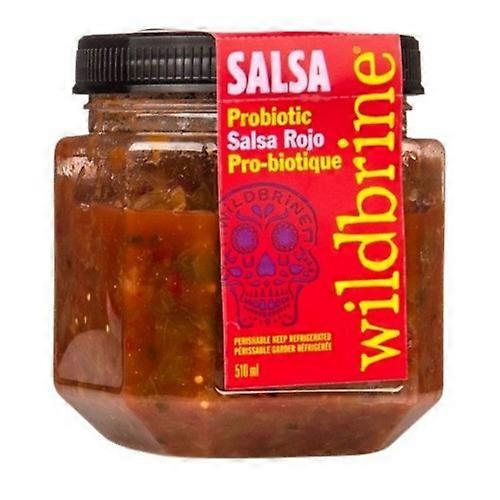 Wildbrine Probiotic Salsa Rojo, 510 MI (Case Of 6)