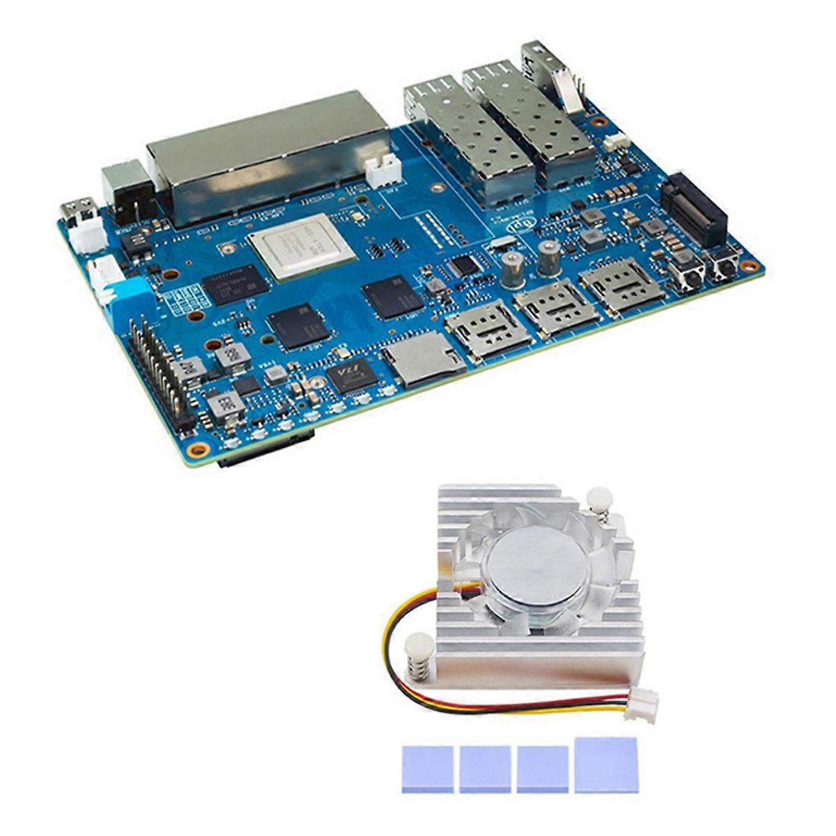 Für Banana Pi -R4 Router Development Board 4 GB RAM MT7988A Hochleistungs-Open-Source-Router-Eber