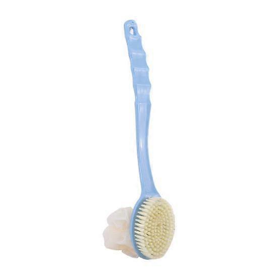 Bathroom Long Handle Back Plastic Bath Shower Brush SPA Scrubber Clean Tool