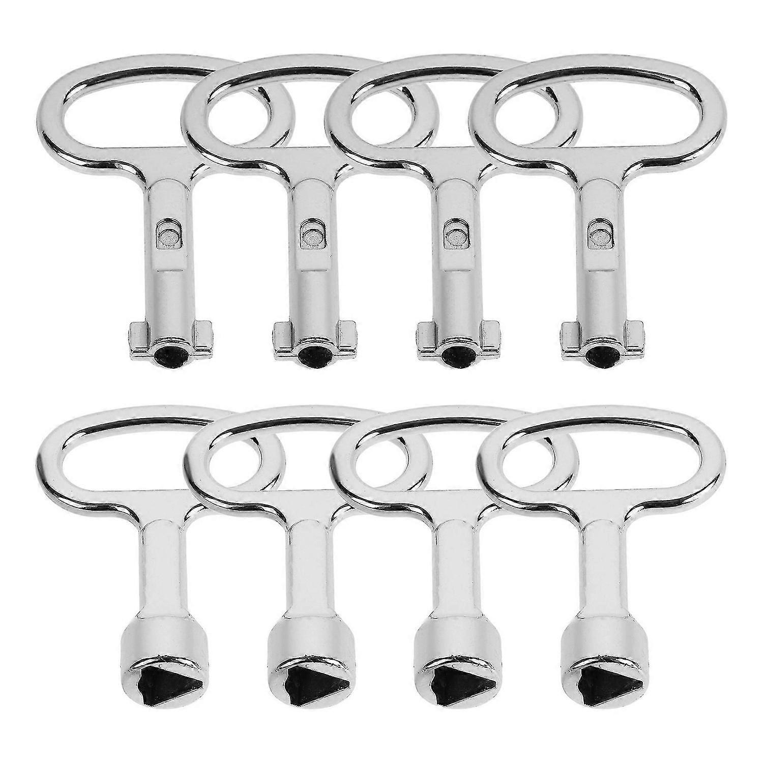 8pcs Electricity Box Key Cabinet Spanners Keys Key For Meter Box Electric Cupboard Key
