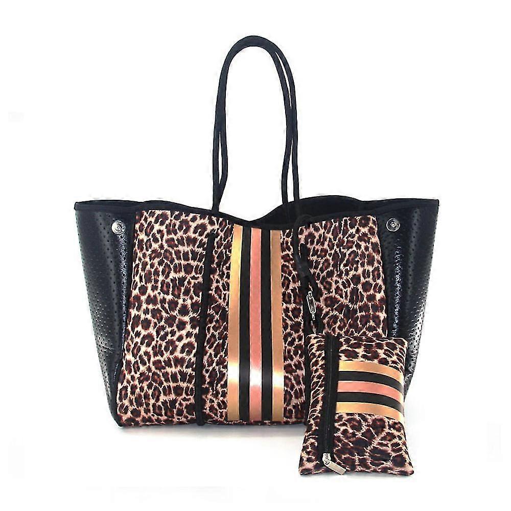 Multi-purpose Beach Bag Stylish Fitness Bag Large Pool Bag Shoulder Bag Beach Tote With Small Purse