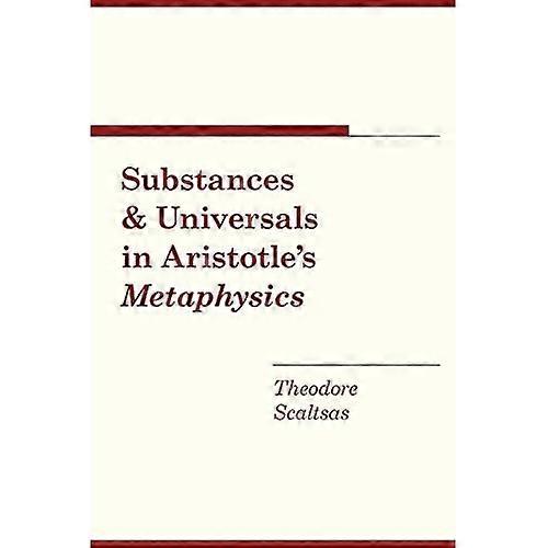 Substances and Universals in Aristotle's Metaphysics