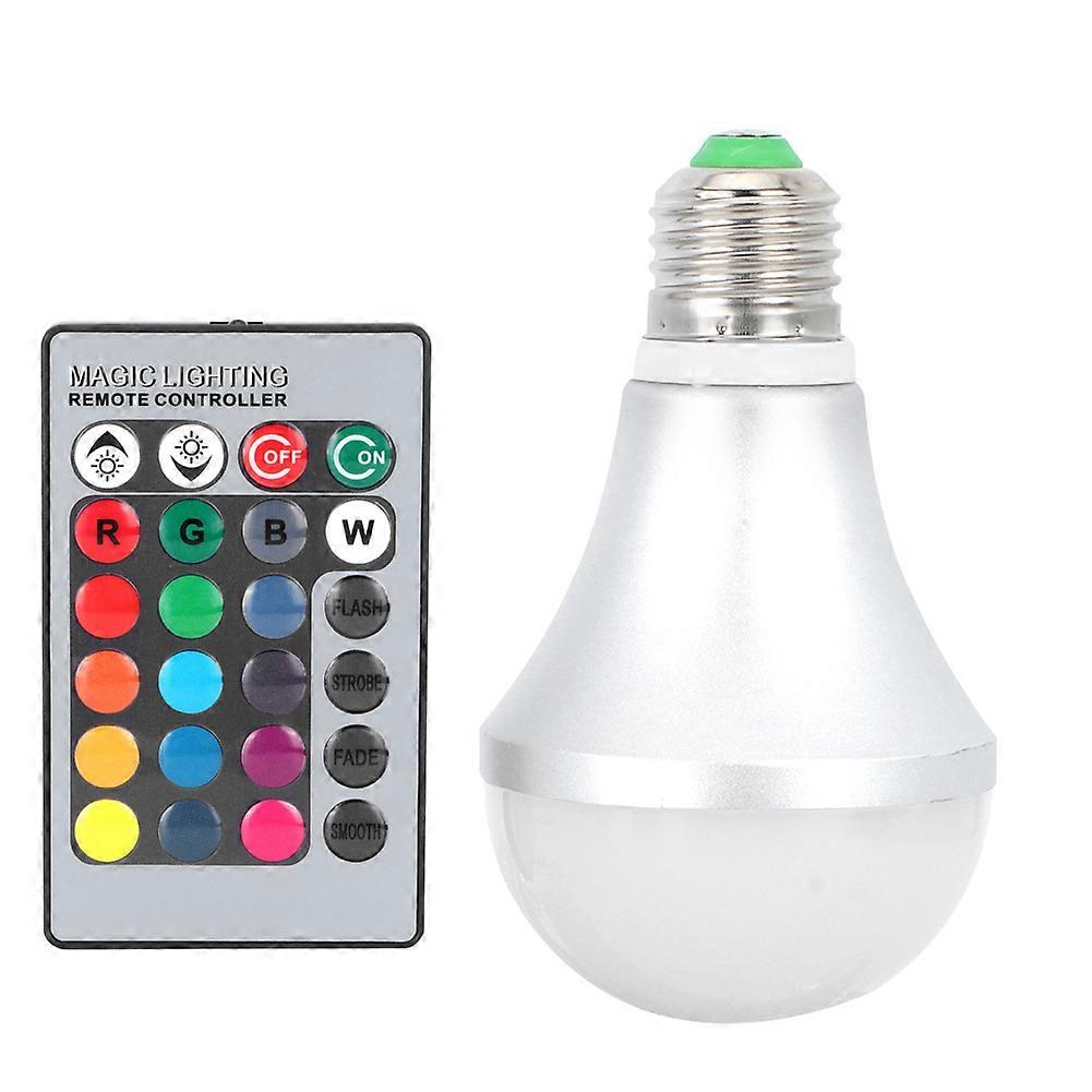 RGBW LED Light Bulb with Remote Control for Parties