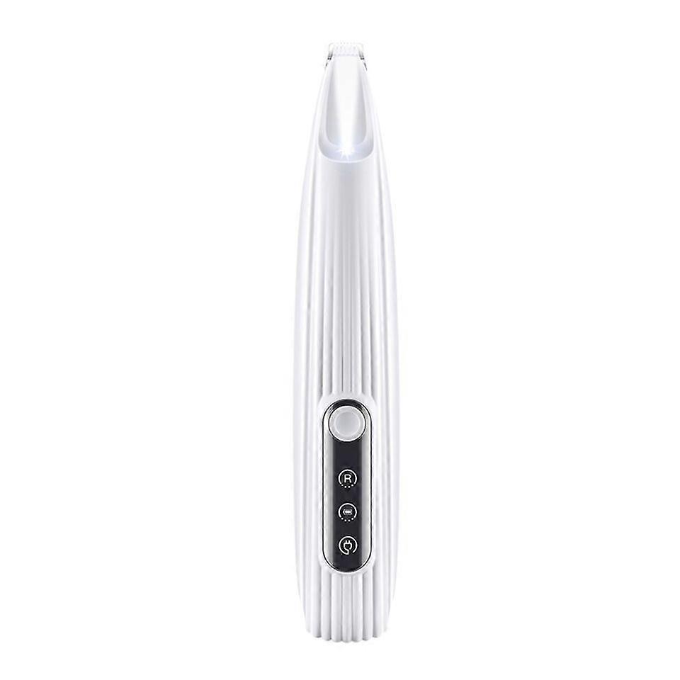 New Dog Paw Trimmer with LED Light Fully Waterproof Pet Hair Trimmer with LED Display Dog Clippers for Grooming 18mm Widen Blade