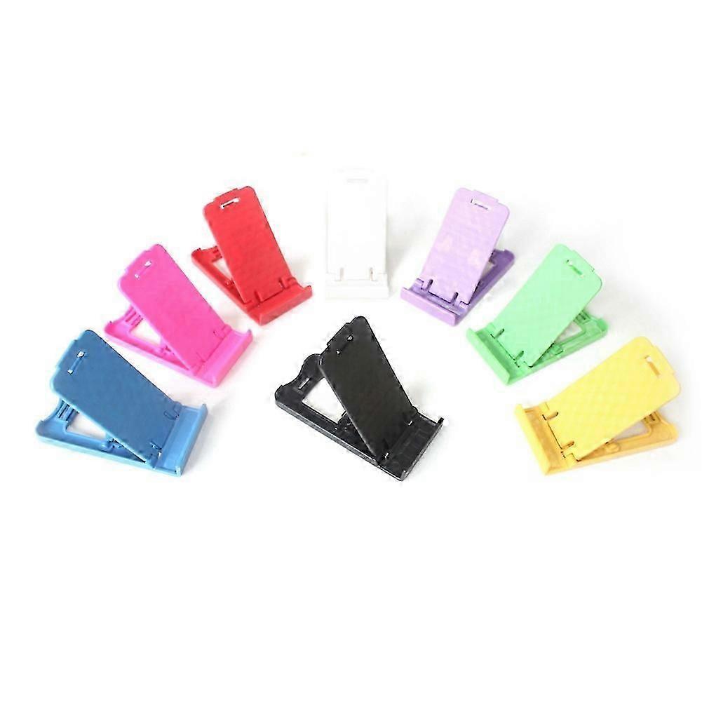 Mini Foldable Plastic Universal Mobile Phone Holder Desktop Table Stand Bracket