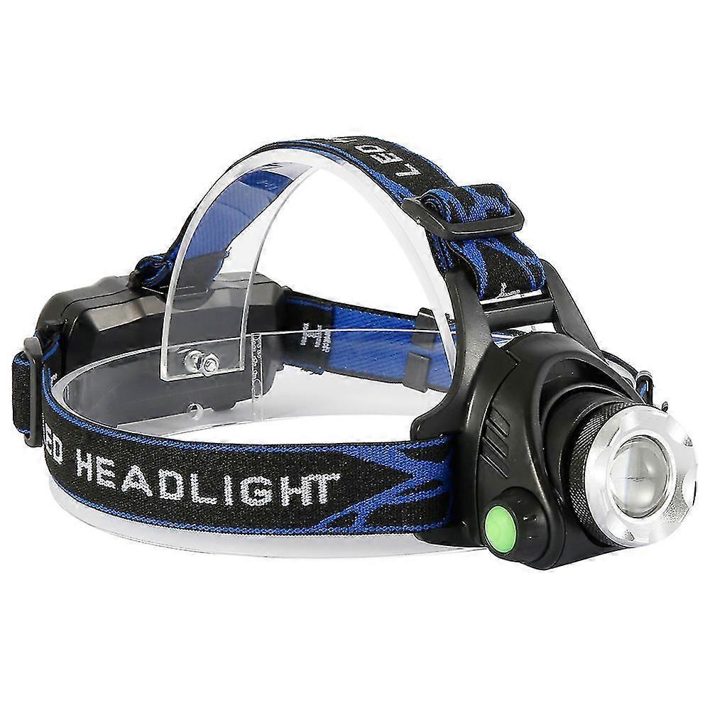 30000LM T6 LED Headlight Flashlight 1865 Large Capacity Headlight USB Rechargeable Flashlight Hiking