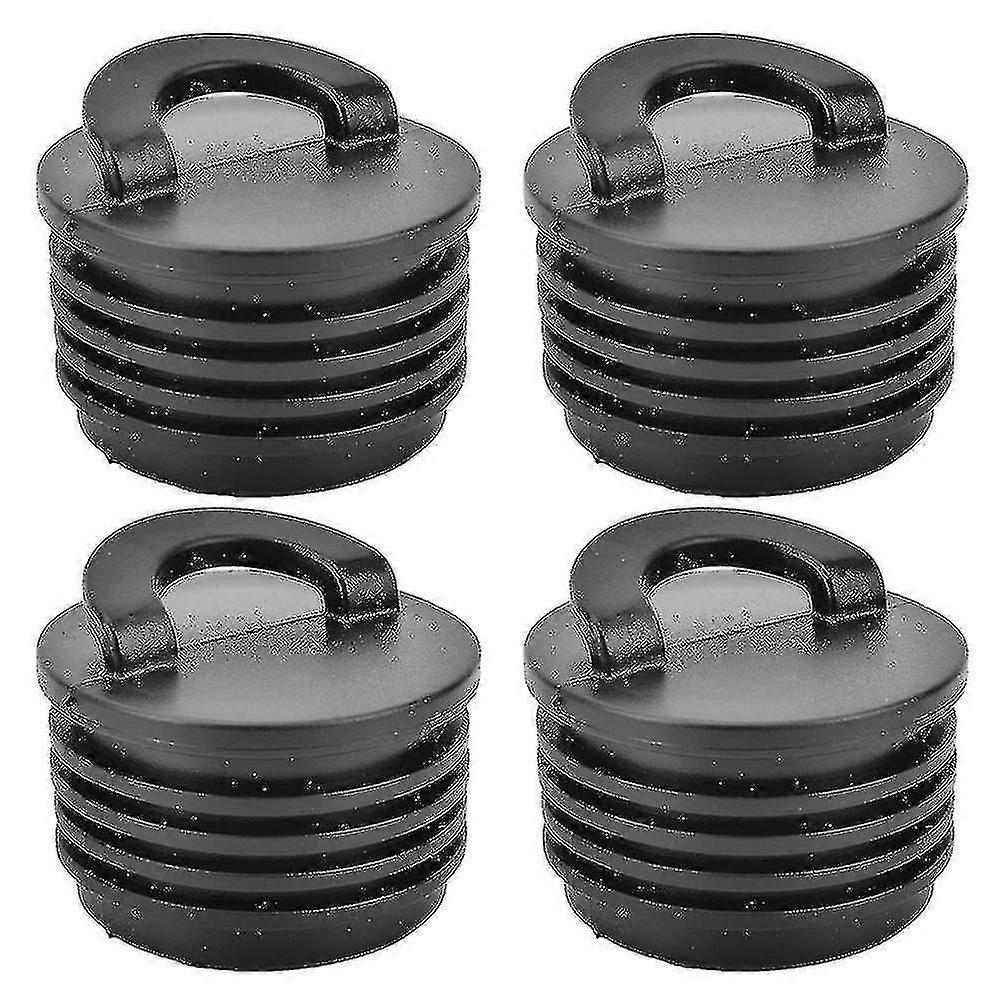 4pcs kajakk båt drenering plugg universell drenering plugg kit båt drenering hull plugger