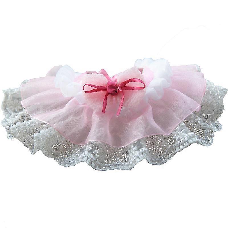 Cute lace princess pet bandana medium size