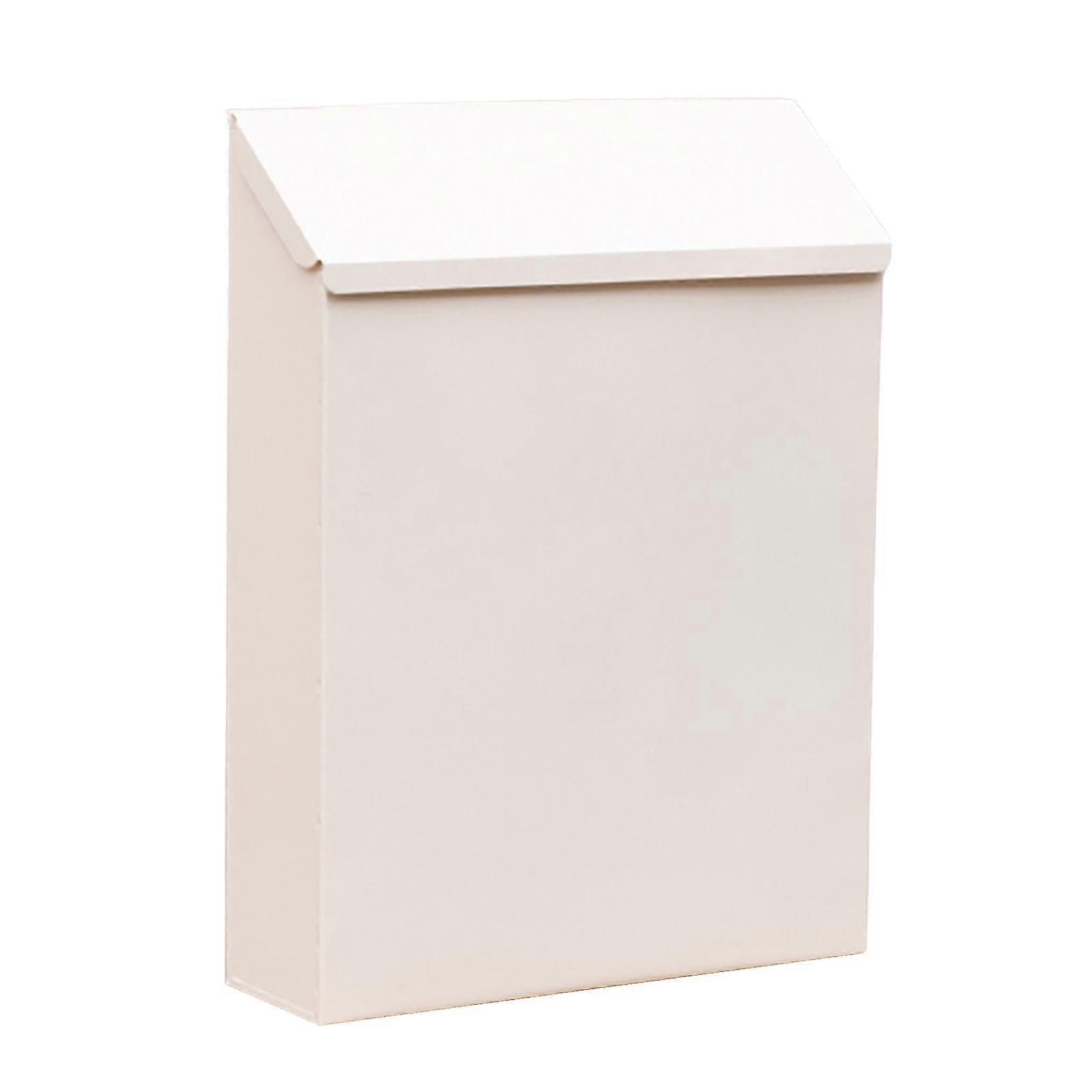 Wall Mounted Mailbox Drop Box with Lock Letterbox Large Capacity Wall Hanging