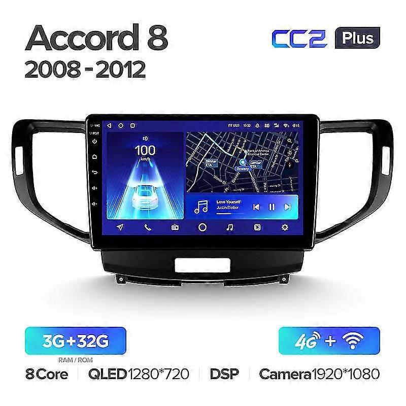 Cc2l Cc2 Plus For Honda Accord 8 2008 - 2012 Car Radio Multimedia Video Player Navigation Gps Android No 2din 2 Din Dvd