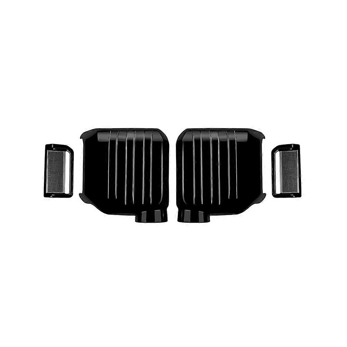 Car Rearview Mirror Cover Trim Sticker for Prado LC250 2024 Door Mirror Shell Glossy Black