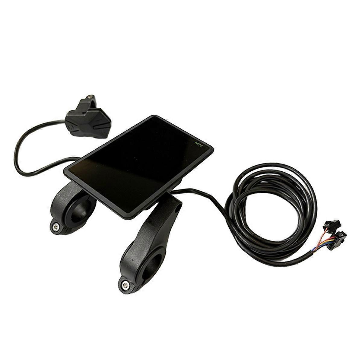 M7C-SM E-Bike Instrument LCD-Display 24V-60V SM/Wasserdichtes Elektrofahrrad Mountain Meter Geschwindigkeit Power LCD-Display