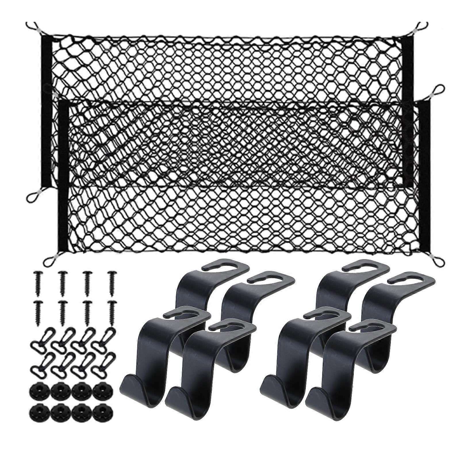 شبكة البضائع الخلفية المطورة حل تخزين بسيط وعملي شبكة تخزين كبيرة حل سهل الاستخدام لمختلف المركبات