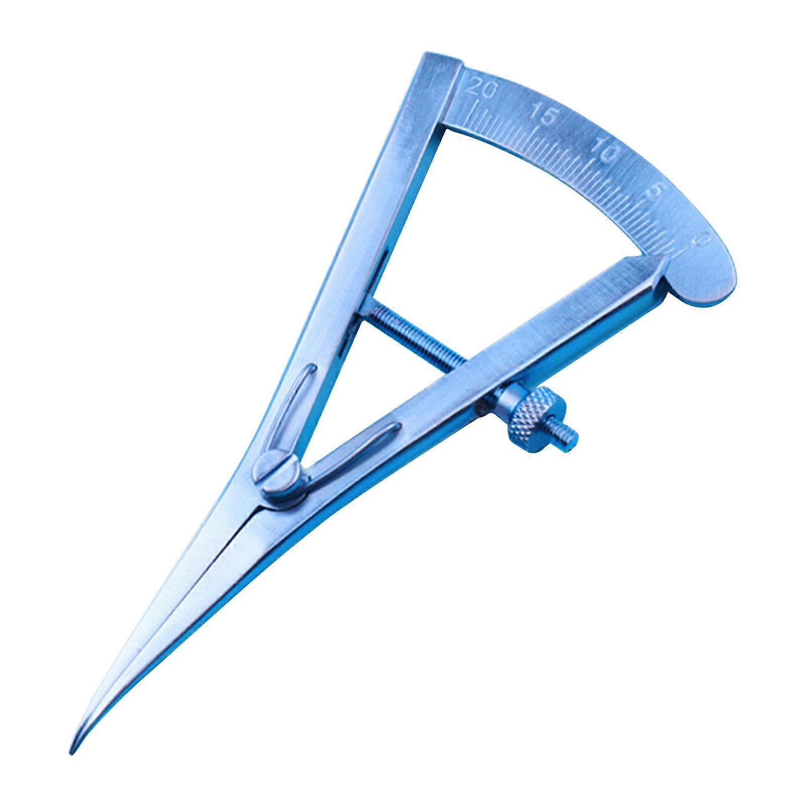 Eye Caliper-Titanium Alloy Calipers Braunstein Fixed Caliper-Eyelid Calipers Forceps Scissors Speculums-Sapphire Knives