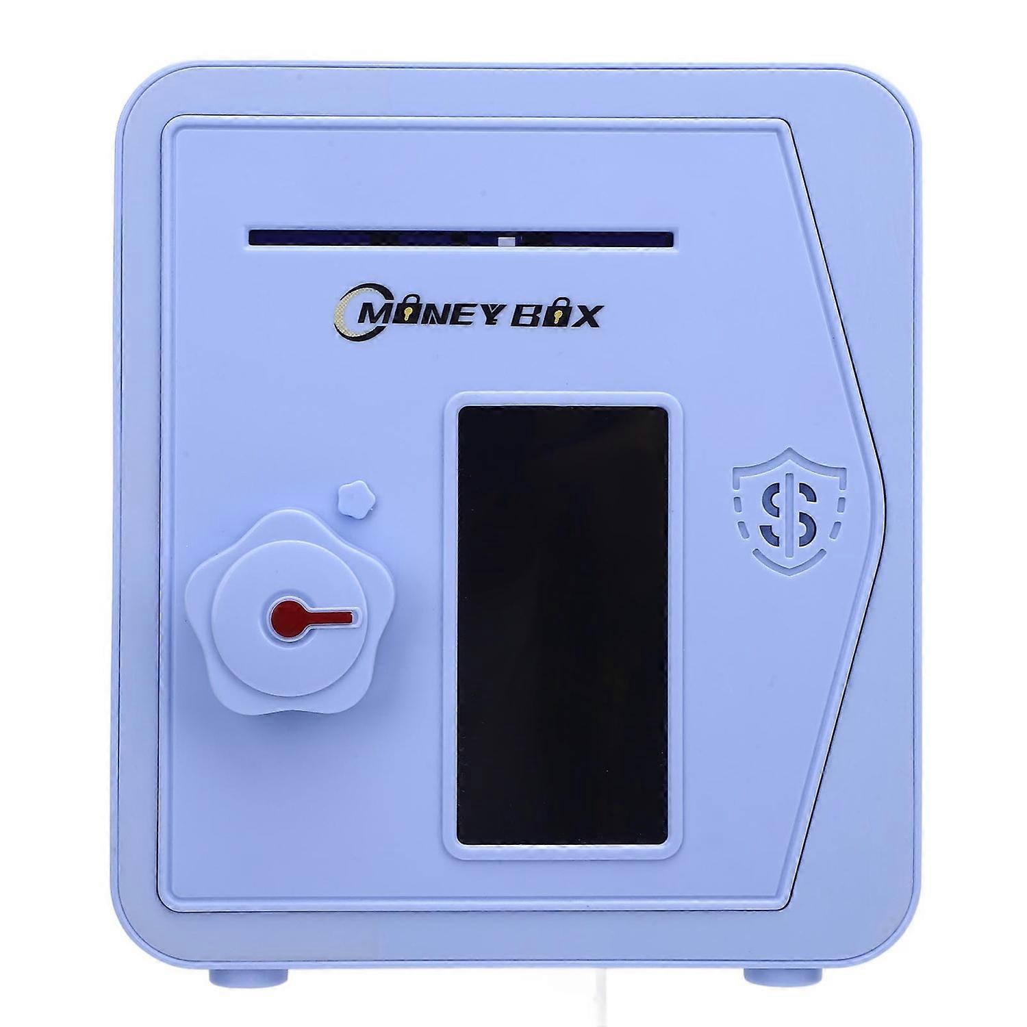 Kids Piggy Bank LCD Touch Screen Password Saving Box Automatic Electric Piggy Bank for Boys Girls La