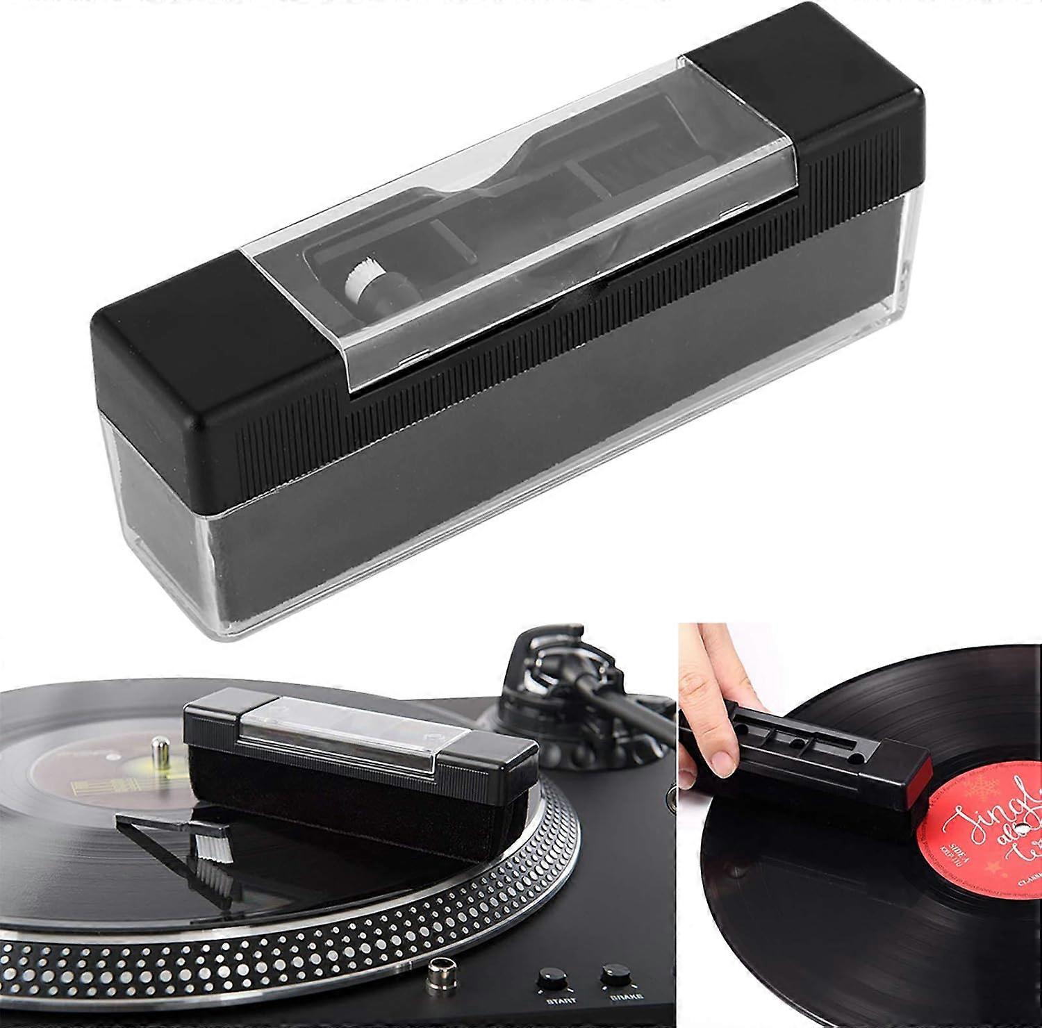3 Piece Record Cleaner Kit, High-Quality Record Cleaner With Anti Static Velvet Brush, Good Gift For Record Enthusiasts Seeking To Extend The Life Of