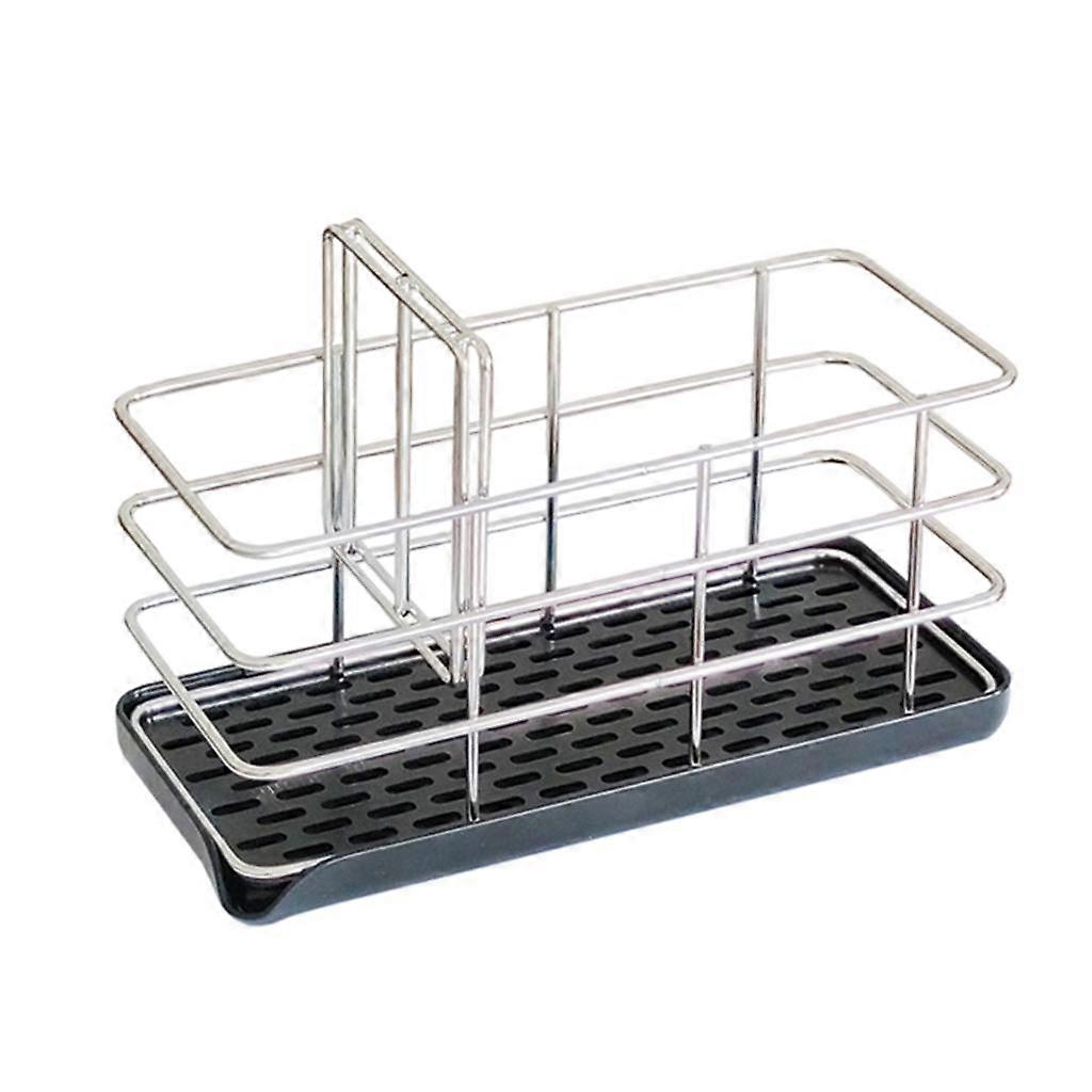 Support De Brosse De Plat De Distributeur De Savon De Support De Noir