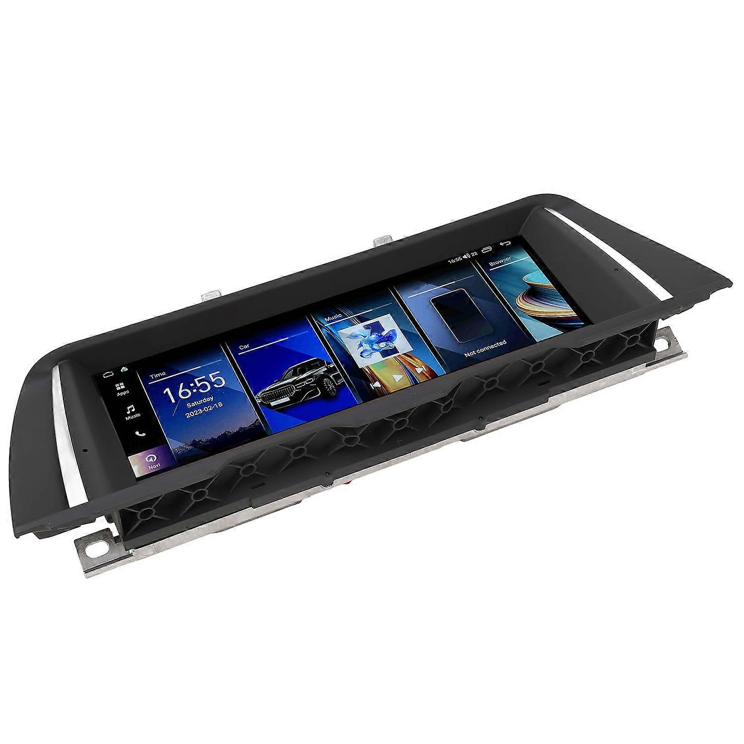 Car Stereo 10.25in Touch Screen GPS Navigation Wireless Carplay for Android 12 for 5 Series 6 Series
