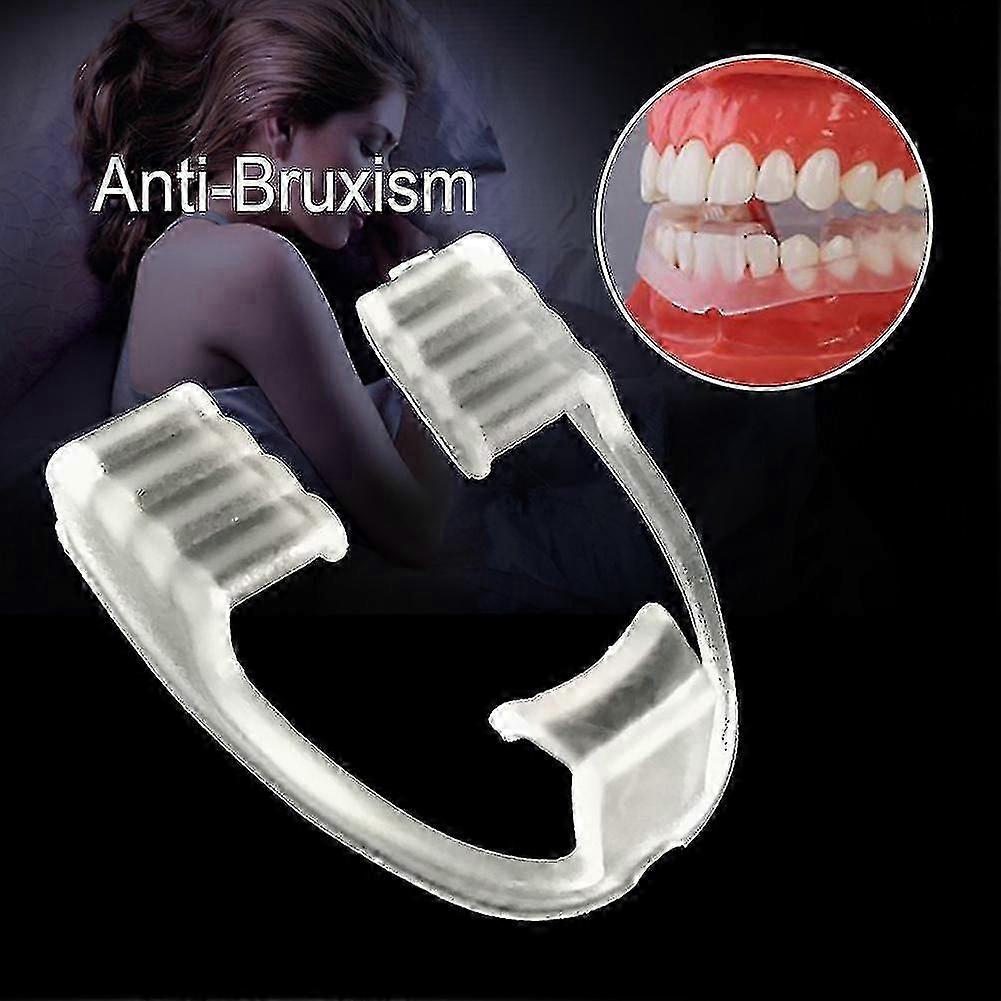 1pc Mouth Guard Silicone Teeth Protector Anti-bruxism Snoring Tool Ora