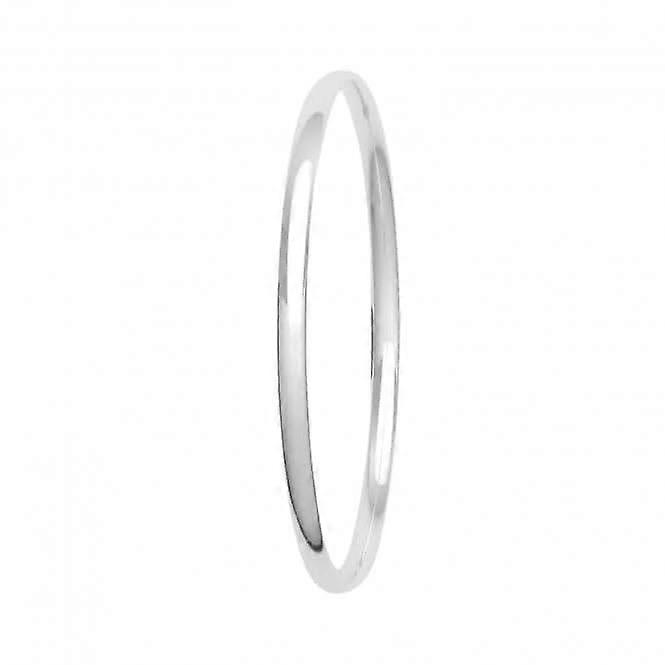 Acotis Silver Plain Bangle G4321