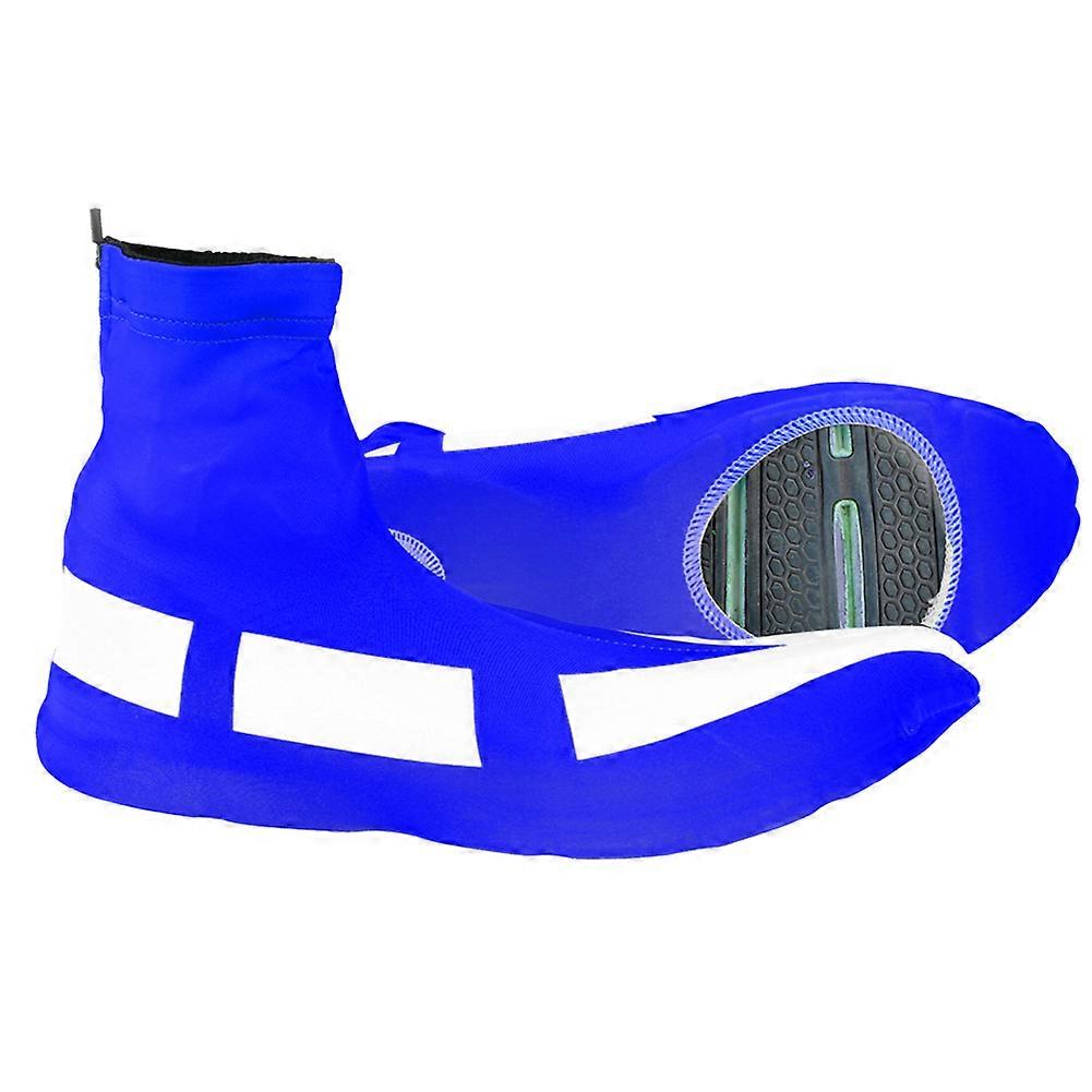 1 زوج Windproof الغبار ركوب الدراجات الدراجة أحذية رياضية غطاء الأحذية الزائدة حامي (XL)
