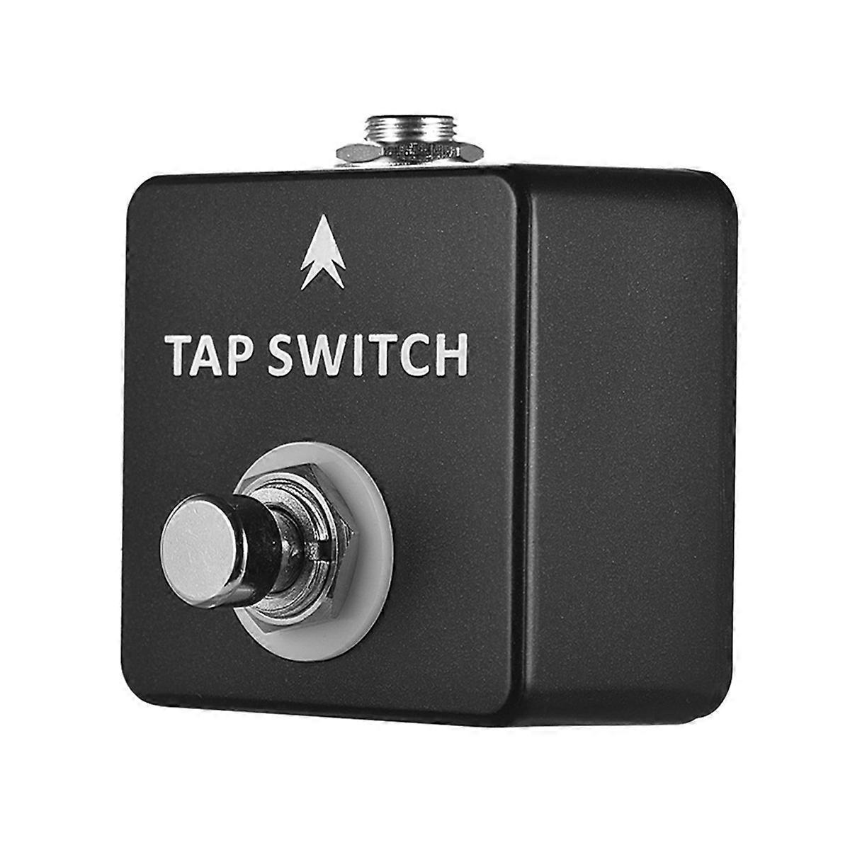 TAP-bryter Tap Tempo-bryterpedal Helmetallskall for gitareffektgitartilbehør