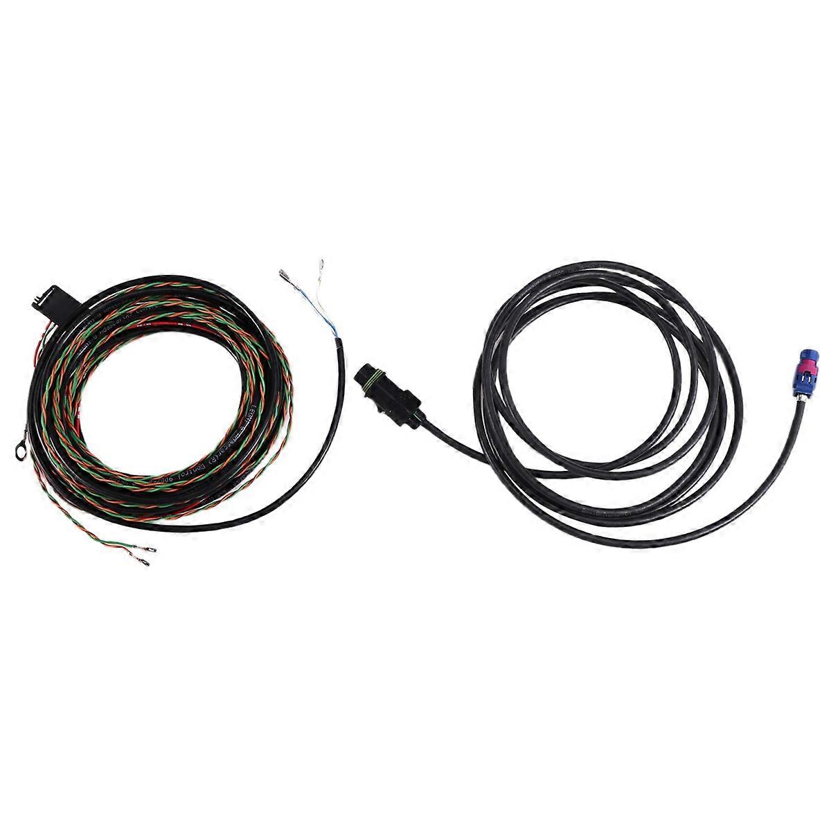 Retrofit Reverse Backup Camera Cable Wiring for
