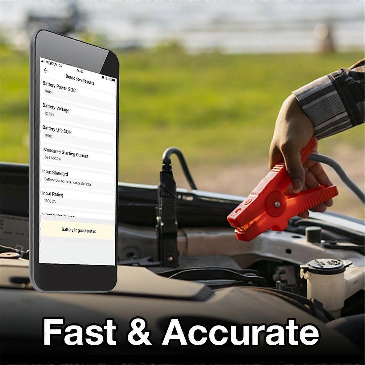 Automobile general Bluetooth version 12V 2000CCA battery tester