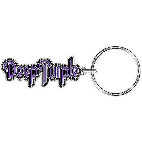 Deep Purple Logo Keyring