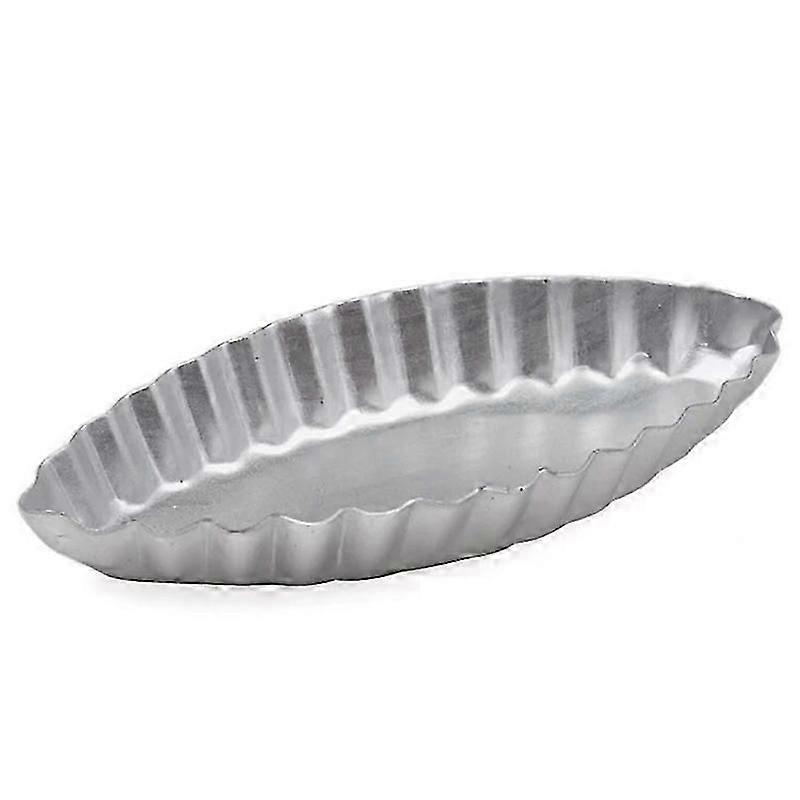 Uzun Yivli Kenar Küçük Tekne Şekli Yumurtalı Tart Kalıpları Cupcake Gömlekleri Kek Pişirme Tavası Bakeware Muffin C DS