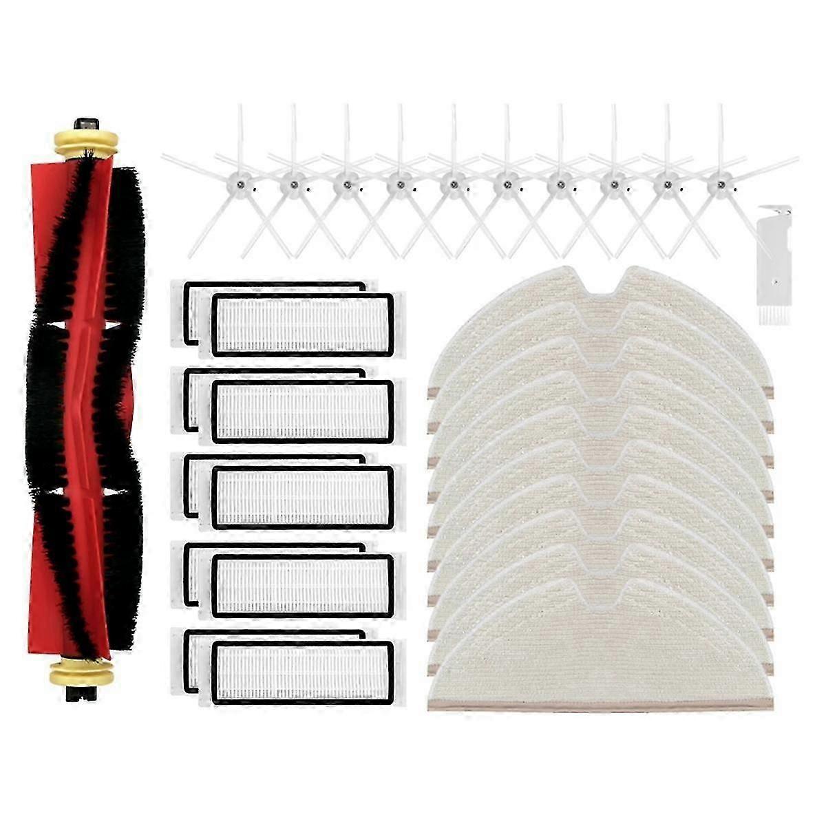 For S5 S50 S502 S55 S6 S6 Pure E4 1S SDJQR01RR Main Side Brush Mops Hepa Filters Robot Vacuum Clean JN