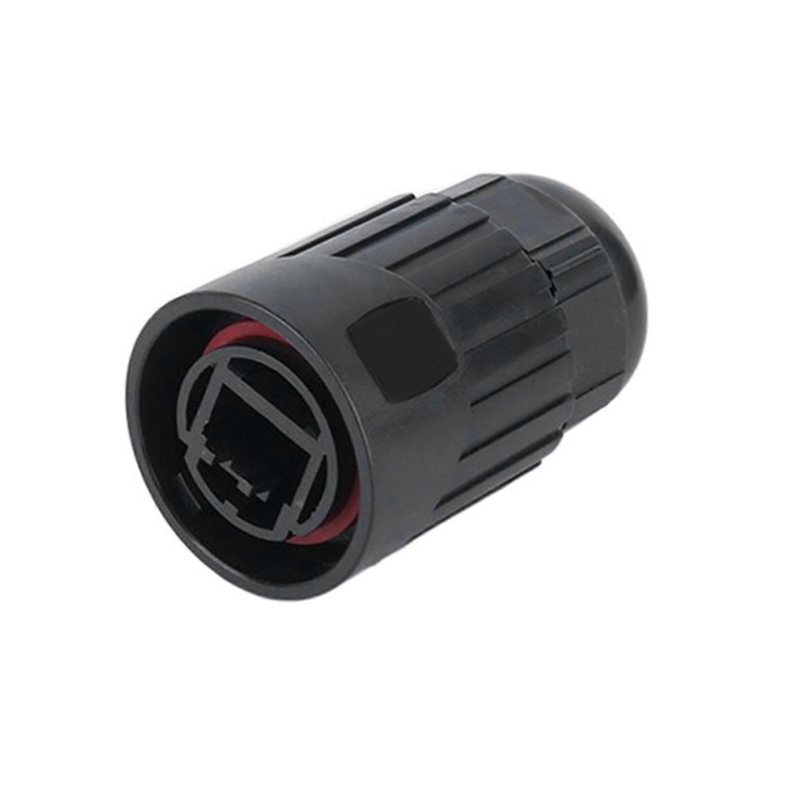 Plastic Waterproof Solution Easy Installation Socket Small Internet Connector Internet Adapter for  Networking
