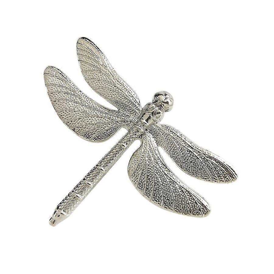 6PCS Dragonfly Napkin Ring Silver Hotel Table Display Napkin Buckle