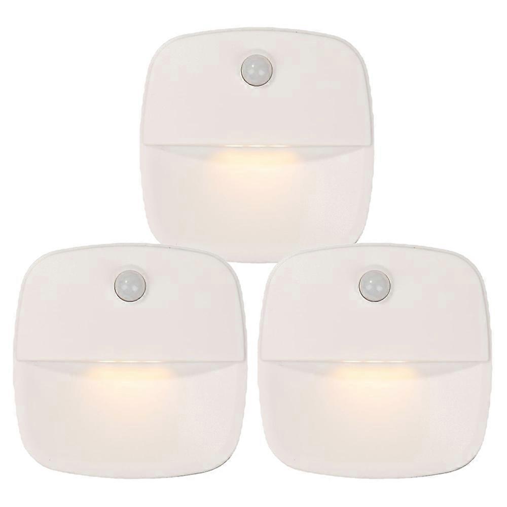 Human body sensor light sensor small night light LED cabinet stairs sensor light battery