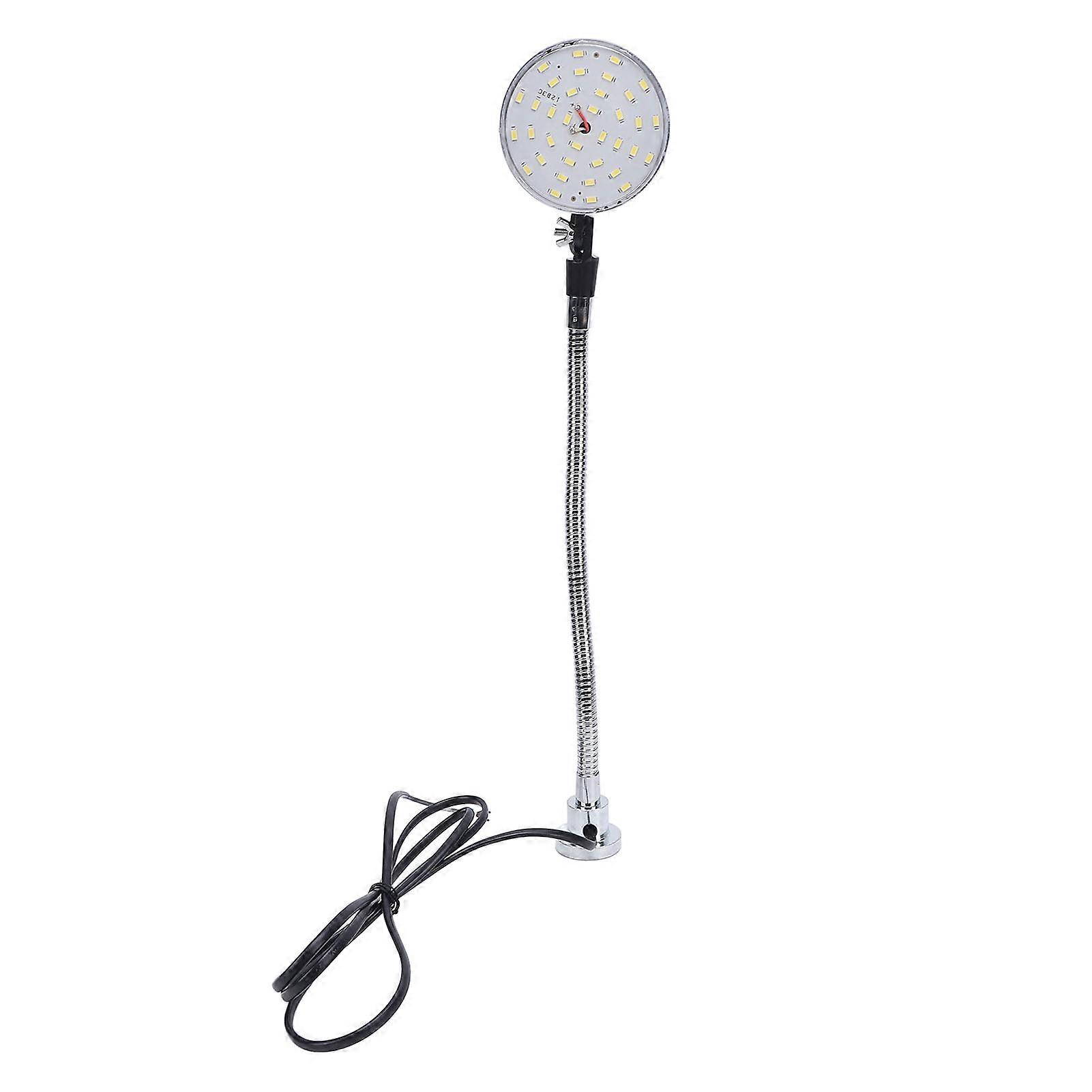 LED Machine Light 15W 36 LEDs 1500LM 6500K 30cm Flexible Gooseneck Magnetic Base Work Light DC12-85V