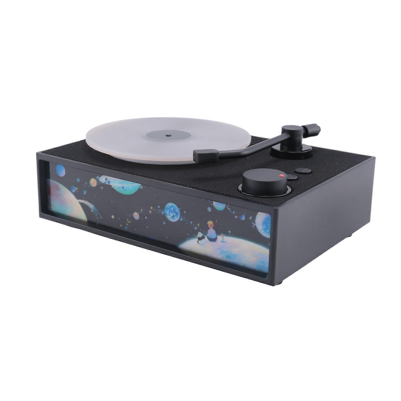 Retro Bluetooth Speaker with Ambient Light Aromatherapy Diffuser,A