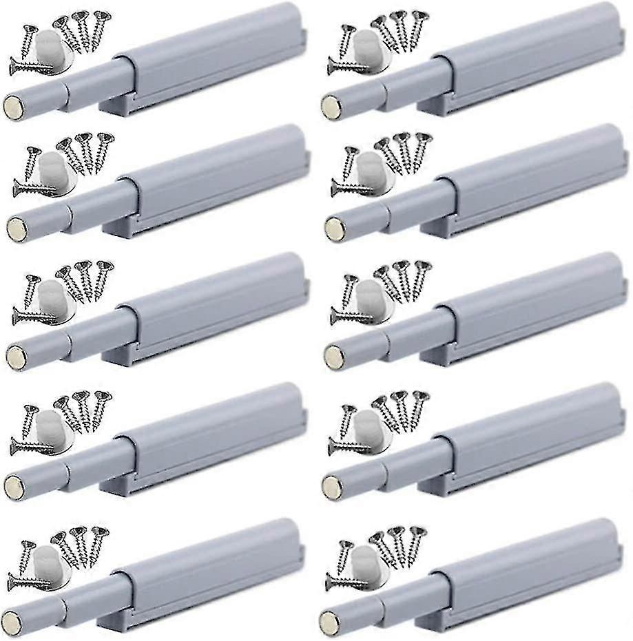 Push-to-open Magnetic Latches Push-open Magnetic Latches Open And Close The Door With A Simple Push (10 Pieces)