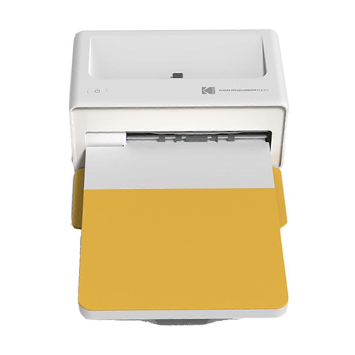 Instant Photo Printer Model Dock Printer PD460 WiFi/Bluetooth Connected, Yellow