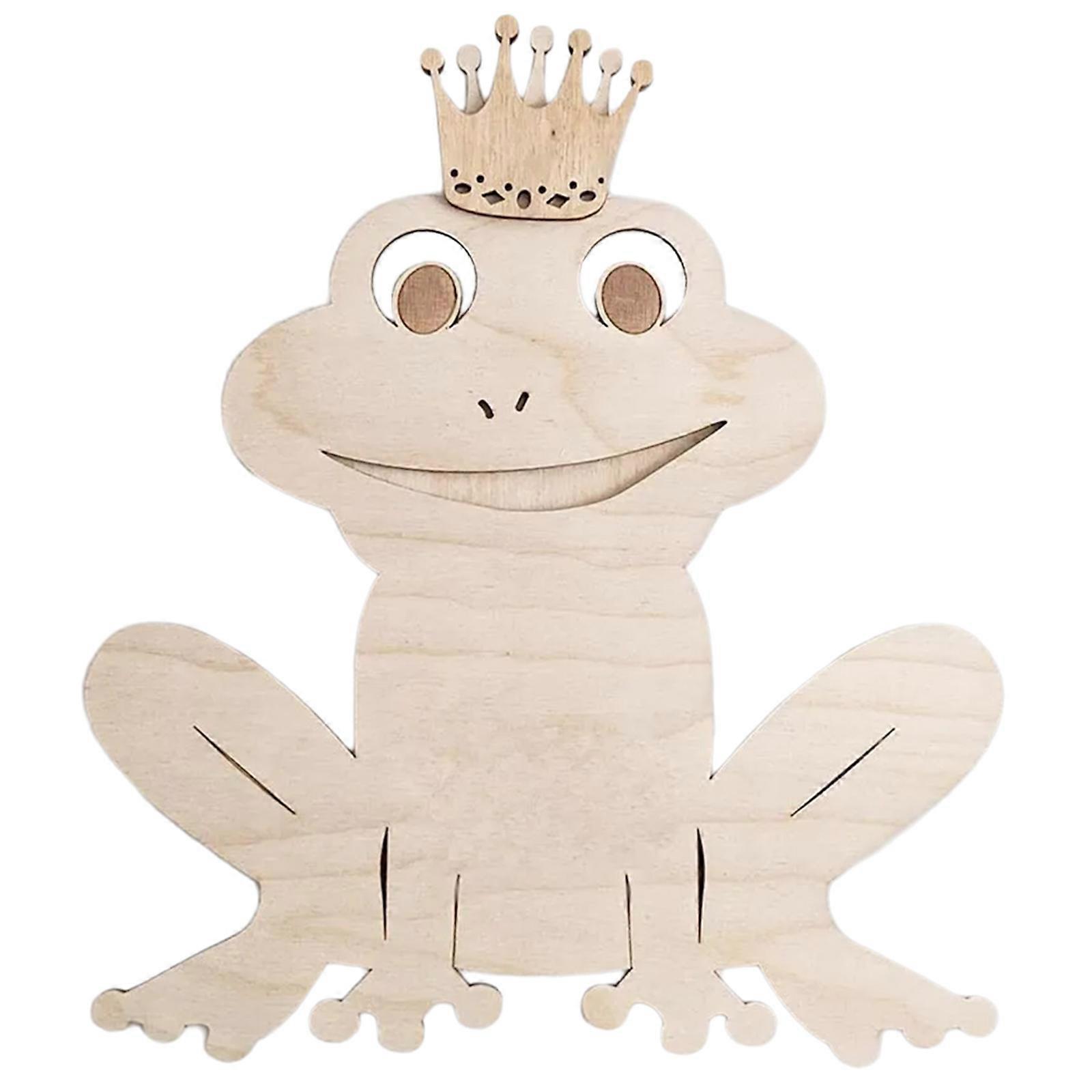 Söta djurväggdekorationer träväggbonader dekorationer ornament för barnrum pojke flicka barns sovrum klassrum present