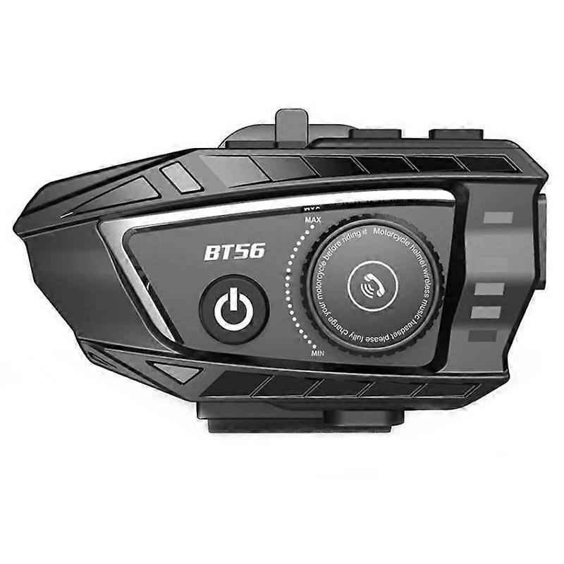 BT56 Rhythm Light Effects Motorcycle Helmet Headphone Bluetooth-Compatible Music Headset