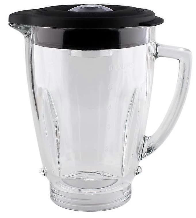 Premium Replacement Blender Glass Jar For Smoothies 6-Cup Capacity Glass Jar Replacement