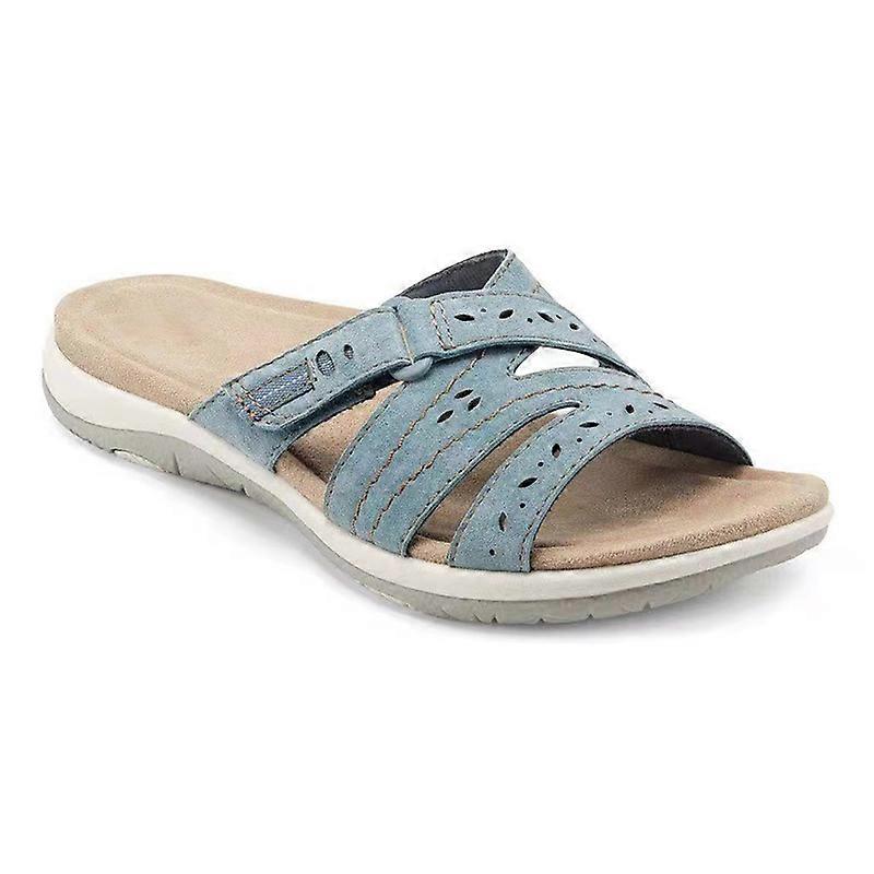 Woman Orthopedic Comfy Premium Round Toe Sandals Hollow Out Hook-and-loop Design