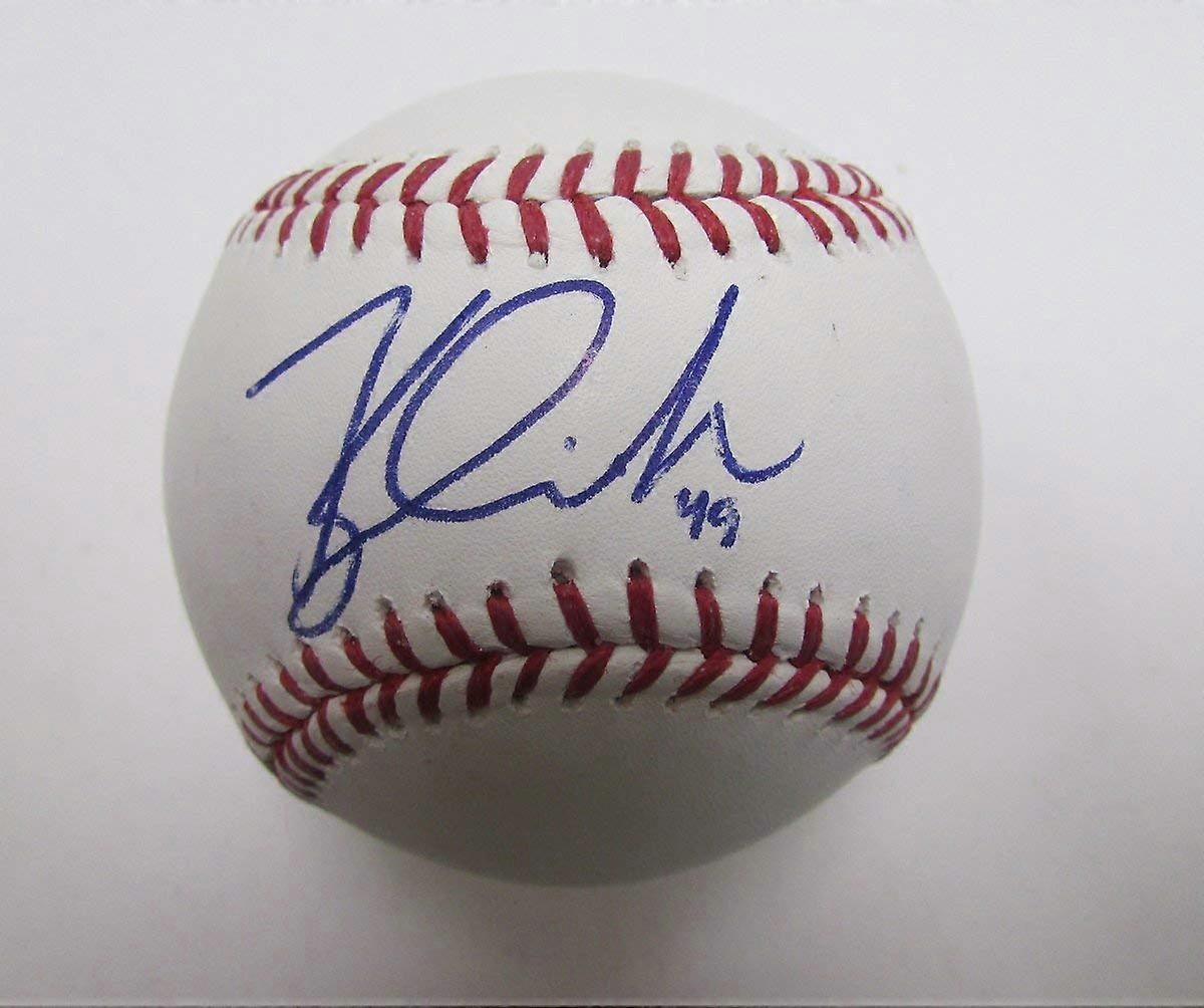 Kyle Crick Giants Υπογραφή/Αυτόγραφο OML Baseball 139717