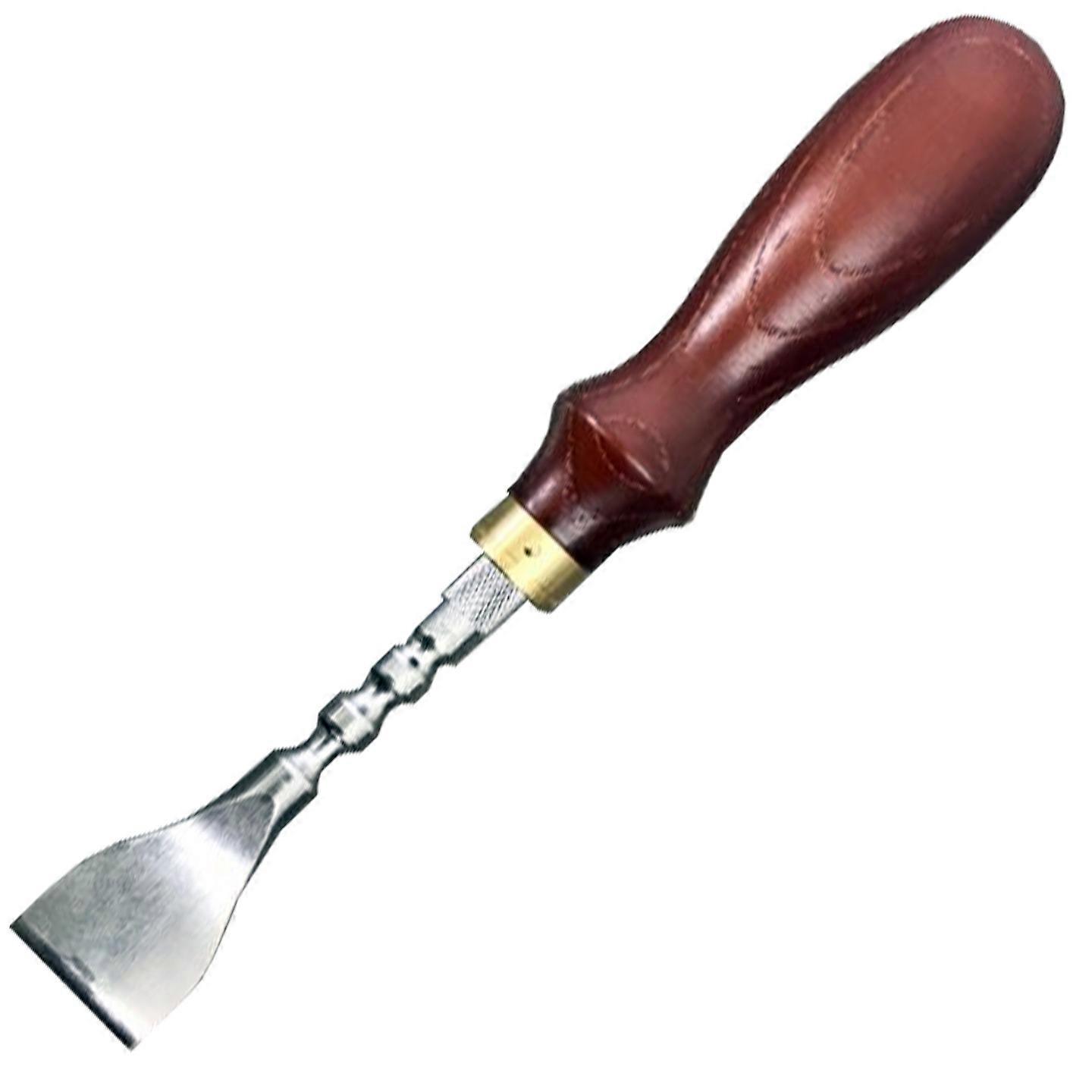 Oka Special Multi Edge Slicker Mahogany Leathercraft Creasing Burnishing Tool